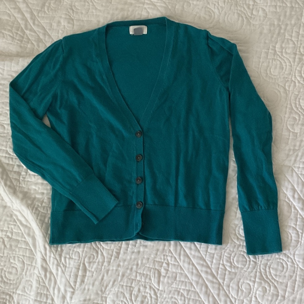 Old Navy Teal Women's Cardigan